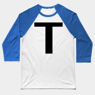 Greek Letter Tau Baseball T-Shirt